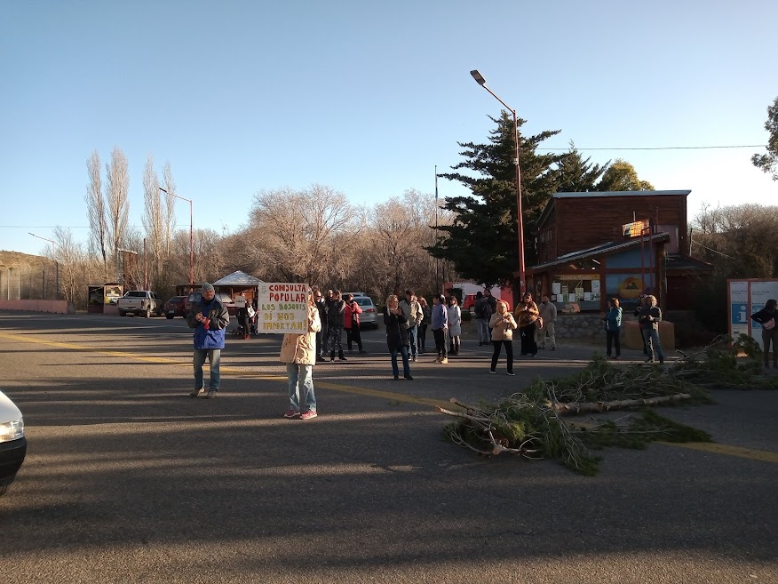 Corte de ruta y asamblea por las irregularidades ambientales en la construcción de la nueva terminal del&nbsp;Potrero
