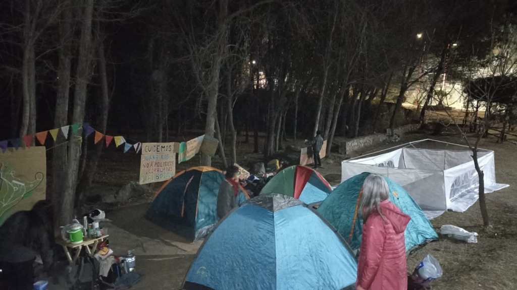 Agotada la diplomacia: acampe en el&nbsp;Vulpiani